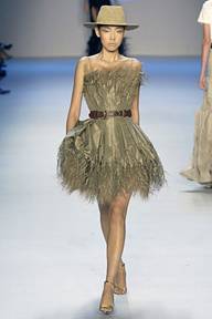 Laser Cut Dress Zac Posen