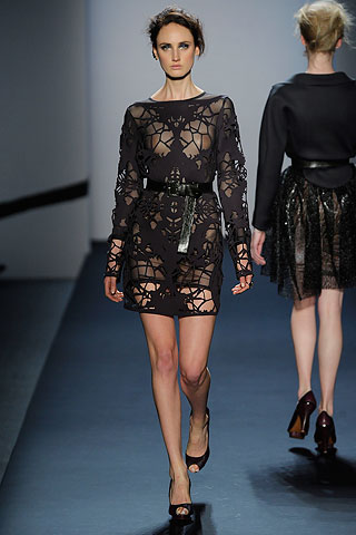 Laser Cut Neoprene Dress for Michael Angel - Laser Cut Fabric (n)