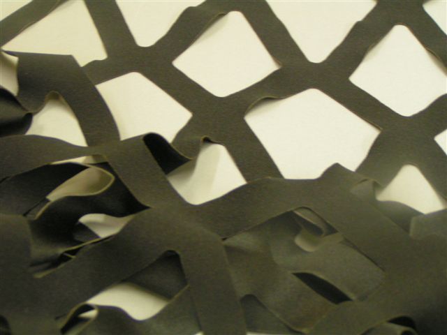 Laser cut fabric -hypalon - military App