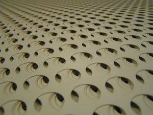 Laser cut material